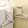 Hangers deur achter haak opberg muur hangende kleding hanger jas punch-vrij slaapkamer organizer keuken accessoires