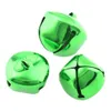 10pcs 24 mm 29 mm en métal jingle cloches perles lâches arbre de Noël vert décorations suspendus festival artisanat bricolage accessoires