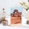 Creative Wooden Card Holder Place Photo Clip Card Holder Table Number Stand Picture Display Stand Party Wedding Desktop Decor