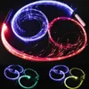 Led Rave Toy LED Fiber Optic Whip 360 Swivel Super Bright Light Up Rave Toy Pixel Flow Lace Dance Festival Night Atmosphere Props For Party 240410