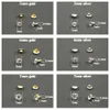 50sets 5/6/7/8/9/10/10/12 mm kristallen Rhinestone Rivets Diamond Studs Blingling voor Leathercraft Gold Silver DIY -kleding Leer