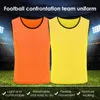 Gilet d'entraînement en football respirant pour le gilet d'entraînement accrocheur léger du childerne pour l'entraînement sportif de groupes d'enfants