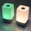 Uyan Işık Çalar Saat LED Dijital Saatler Renk Değiştiren Başucu Lambası Gece Işıkları Touch Conrol Gündoğumu Simulate Masa Saati