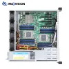 Towers Ultra Short 2U rackmount Server Chassis S24306 with six 2.5 ssd bays support eatx dual processor board