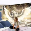 Fantasy Pegasus Animal Tapestry Flying Horse Wall hangende muur Tapijt Tapijt Hippie Wall tapijten Dorm Decor Psychedelic Home Tapestry