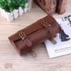 Retro Bicycle Tail Bag PU Leather Cycling Bag Saddle Pouch Rear Pannier Personalized Vintage Bike Bag Supplies Cycling Accessory