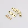 10pcs Antique Metal Lock Mini Decorative Hangs Hook pour cadeau Boîte en bois Calcache de bijoux avec vis Hardware Home Decor