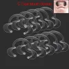 10st/Lot Dental C Type Mouth Opener Lip Plastic Cheek Retractors Ortodontiska tandläkarverktyg