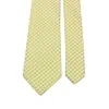 Coules de cou Lyl 7cm Business jaune Dot Business Mens Tie Luxury BONUS IMPRESSION CADEAU ÉLÉGANT MASSE FORM