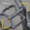 Tito Ultralight Titanium du Bearings Pedal Bicycle Bike Acessórios Pedal Anti-SLIP Eixo de liga Ti de liga para MTB/estrada 1 par