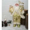 30cm 11,8 '' Tall de Noël décor debout debout Santa Claus Gol