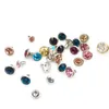 100sets 6/8 mm kristallen Rhinestone klinknagels diamanten studs voor lederencraft -diy klinknagels voor leer