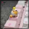 Tangentbord söt tecknad tangentkapt diy härlig wagashi katt tangent caps personlighet handgjorda gåva för mekaniskt tangentbord körsbär mx switch