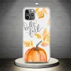 Pumpkin Happy Fall Autumn Phone Case Cover For iPhone 14 13 Pro 11 15 Art 12 XR X XS Max 7 8 6S Plus SE Soft Pattern Coque Fun
