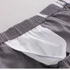 Sous-cais sur les sous-vêtements pour la mode masculine pour la maison lâche Boxer short coton pyjamas garçon sexy gays gays respirant aro pantalon tangas