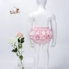 Été pour bébés filles Bloors Newborn Diaper couvre-pantalon bébé avec des ébouleurs 0-3 ans pour enfants shorts basses basses