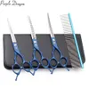 6,5 "7" 440c Blue Color Dog Grooming Kit