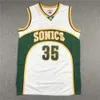 Basketball Jerseys Summer Jersey Supersonic 35# Durant Embroidered Uniform 20#40# Men's Women's Sports Vests