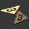 4pcs 3CM угловой скрапбукинг фотоальбомов папка Metal Diy Menu Home Craft