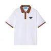 2024 TOP Men's Tees Polos Patchwork Mens Designer T-shirt Casual Men Vêtements Coton Tee Tee Polo