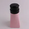 220ml Nail Art Remover Polish Liquid Alcohol Container Plastic Refillable Bottle Makeup Cleaner Portable Remover Manicure Tool