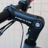 Lenker MTB-Stamm 25,4/31,8 mm einstellbare Fahrradstiele Ultraleicher Stamm 90-120 mm für 28,6 mm Vordergabel Road City Cycling-Teile