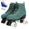 Skates à rouleaux en ligne enfants garçons filles roller professionnels patins pour femmes hommes adultes clignotant 4 roues chaussures de patinage de patinage extérieur baskets y240410