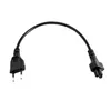 Power Adapter Cord Cable 30cm EU Plug 2 Pin Male To IEC 320 C5 Micky For Notebook Power Supply Electrical Equipment