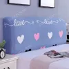 Print All-inclusive Bed Head Cover Spandex Elastic Bed Headboard Cover Bed Head Back Protective Soft Dust Cover Protector