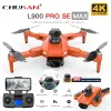 Drönare L900 Pro SE Max Drone GPS 4K Professional 5G WiFi FPV Camera 360 ° Hinder Undvikande Borstless Motor RC Quadcopter Mini Dron Toy