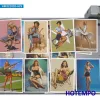 25pcs retro dziewczyny naklejki na plakaty seksowne piękno damskie naklejki na laptop bagażowy gitarę deskorolki rower motocyklowy
