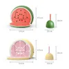 Other Cat Supplies Watermelon Shaped Fully Enclosed Litter Box Furniture Caja De Arena Para Gato Grande Toilet Tray305E