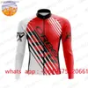 Koszulki rowerowe Topy Orbea Zima Zestaw Rowerów termicznych Długie rękawie Racing Jersey Suit Men Rowe