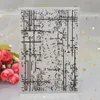 Mosaïque Modèle 3D dossiers de gaufrage pour le bricolage de cartes en papier pour fabrication de gabarits en plastique en plastique artisanal pochoir