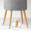 20Pcs Chair Glides Pad with Thick Felt Pads Furniture Glide Screw Round Floor Protector For Wooden Table Desk Leg Sofa Feet