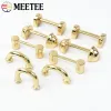 10pcs Hardware Hardware Arch Bridge Connector Gancio Filla in metallo per la borsa a U Accessori a mano metallica a U Accessori