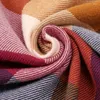 Lenços que vendem moda de inverno Falsa Falsa Cashmere Scarf Mantenha o xale de borla quente para mulher Pashmina à prova de vento ao ar livre 190 30cm