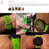 Sports Soft Silicone Hover Remplacement Watch Band Bandle de poignet pour Garmin Foreunner 45 45s Smart Watch Accessoires portables