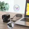 Веб -камеры Trust AI Webcam 1080p 30FPS Web Camera AI AITO TRACEING LIVE -потоковое поток сборка камеры микрофона пульт дистанционного управления для YouTube