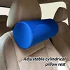 Pillow Lumbar Support Roller Office Chair Car SeatBack Protector Fatigue Relief Rolling