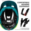 Cycling helmen vleermuis Ultralight mountainbike helm DH downhill mtb integraal gemalen fietsenhelm helmhelm zon vizier veiligheid cap mannen rijden l48