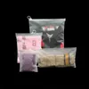 TETP 10PCS Frosted ritszakken met trek Tab Tab Thuis Travel Sock Briefs Verpakking Opslag Organisator Cosmetische sieraden Display