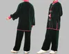 4Color Unisexe Autumnwinter Pleuche Kung Fu Martial Arts Uniforms Tai Chi Clothing Performance Suits