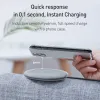 Ładowarki Baseus Jelly Wireless ładowarka 15 W Szybka ładowarka bezprzewodowa Qi na iPhone Airpods Pro Szybkie bezprzewodowe ładowarki do ładowania telefonu