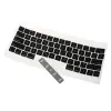 Accessories US Keyboard for Key Caps Full Set Replacement for MacBook Pro Retina 13" 15" A1989 A1990 A1932 (Black) W3JD