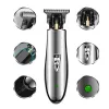 Trimmer High Performance Home Hair Cutting Grooming Set för män, 10W Electric Hair Trimmer Detail Shaver, laddningsbar, röd. Silver