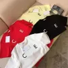 2023 Caminhetas de luxo masculino de feminino de feminina camisetas curtas Moda de verão casual com carta de marca