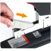 Stapler Mg 100/200 Sheets тяжелый тип метал -парафлера Свяживающие сшивающие сшивание крупных мощностей Офисные инструменты подходят для основных продуктов (булавки)