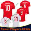 Denmark football Shirt 2024 ERIKSEN HOME RED AWAY WHITE 24 25 HOJBJERG CHRISTENSEN SKOV OLSEN BRAITHWAITE DOLBERG soccer jerseys