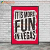 Vintage Las Vegas Casino Gamble Quotes Nordic Poster Wall Art Canvas Pittura Murale Piccolo per soggiorno Decorazioni per la casa senza cornice